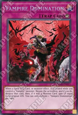 Vampire Domination⁣ - Dark Saviors⁣ (Secret Rare)⁣ [011]