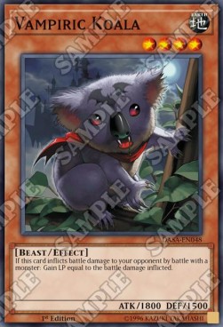 Vampiric Koala⁣ - Dark Saviors⁣ (Super Rare)⁣ [048]