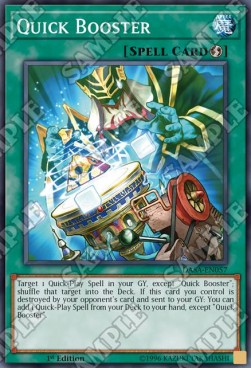 Quick Booster⁣ - Dark Saviors⁣ (Super Rare)⁣ [057]
