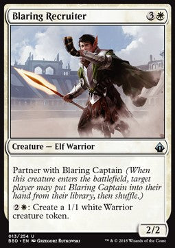 Blaring Recruiter⁣ - Battlebond⁣ (Uncommon)⁣ [13]