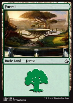 Forest⁣ - Battlebond⁣ (Land)⁣ [254]