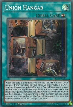 Union Hangar - Battles of Legend: Relentless Revenge (Secret Rare) [BLRR-092]