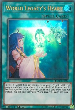 World Legacy's Heart - Battles of Legend: Relentless Revenge (Ultra Rare) [BLRR-099]