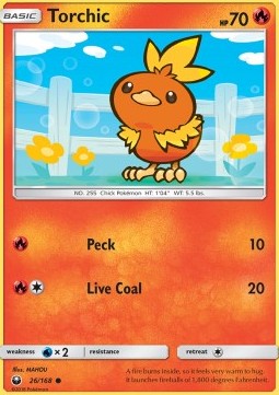 Torchic⁣ - Celestial Storm⁣ (Common)⁣ [26]