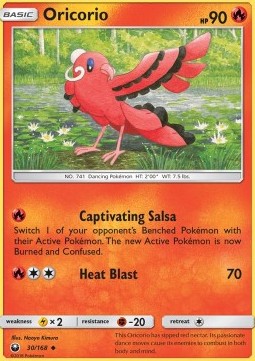 Oricorio⁣ - Celestial Storm⁣ (Uncommon)⁣ [30]