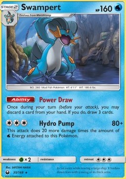 Swampert - Celestial Storm (Rare) [CES-35]