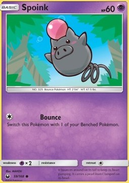 Spoink⁣ - Celestial Storm⁣ (Common)⁣ [59]