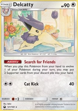 Delcatty - Celestial Storm (Holo Rare) [CES-121]