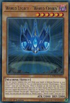 World Legacy - "World Crown" - Cybernetic Horizon (Rare) [CYHO-011]