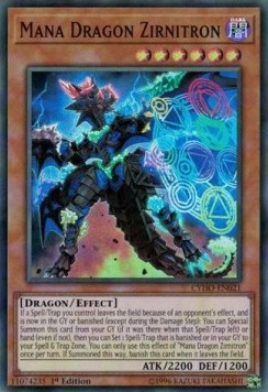 Mana Dragon Zirnitron⁣ - Cybernetic Horizon⁣ (Super Rare)⁣ [021]