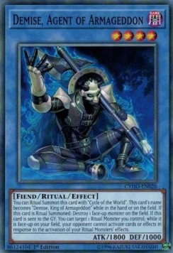 Demise, Agent of Armageddon - Cybernetic Horizon (Common) [CYHO-028]