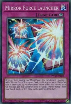 Mirror Force Launcher⁣ - Cybernetic Horizon⁣ (Super Rare)⁣ [069]