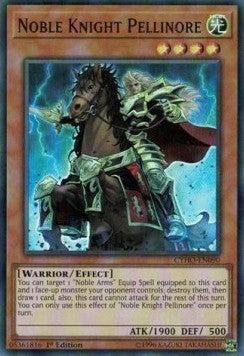Noble Knight Pellinore⁣ - Cybernetic Horizon⁣ (Super Rare)⁣ [090]