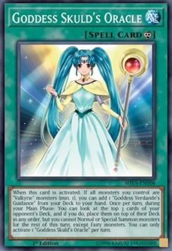 Goddess Skuld's Oracle⁣ - Shadows in Valhalla⁣ (Super Rare)⁣ [008]