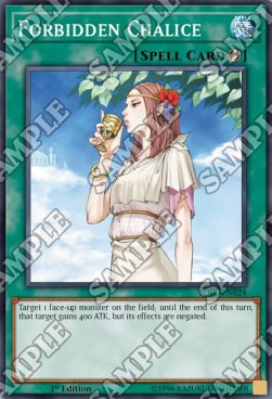 Forbidden Chalice⁣ - Structure Deck: Powercode Link⁣ (Common)⁣ [024]