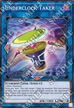 Underclock Taker⁣ - OTS Tournament Pack 8⁣ (Super Rare)⁣ [007]