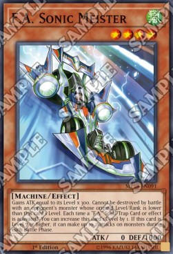 F.A. Sonic Meister⁣ - 2018 Mega-Tin Mega Pack⁣ (Common)⁣ [091]