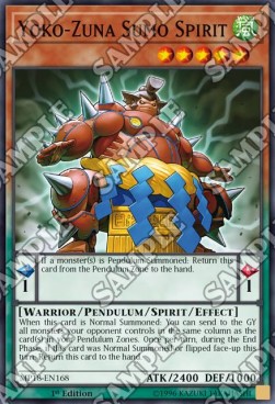 Yoko-Zuna Sumo Spirit⁣ - 2018 Mega-Tin Mega Pack⁣ (Common)⁣ [168]