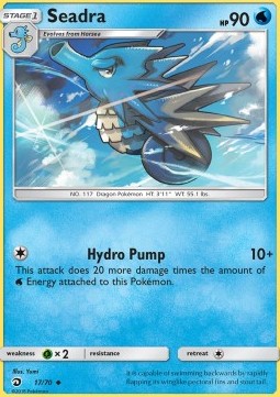 Seadra⁣ - Dragon Majesty⁣ (Uncommon)⁣ [17]