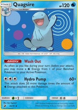 Quagsire⁣ - Dragon Majesty⁣ (Uncommon)⁣ [26]