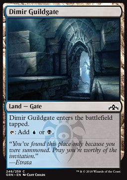 Dimir Guildgate (V.2)⁣ - Guilds of Ravnica⁣ (Common)⁣ [246]
