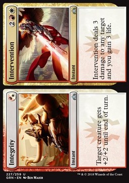 Integrity // Intervention⁣ - Guilds of Ravnica⁣ (Uncommon)⁣ [227]