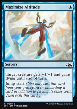 Maximize Altitude⁣ - Guilds of Ravnica⁣ (Common)⁣ [43]
