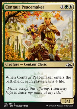 Centaur Peacemaker⁣ - Guilds of Ravnica⁣ (Common)⁣ [158]