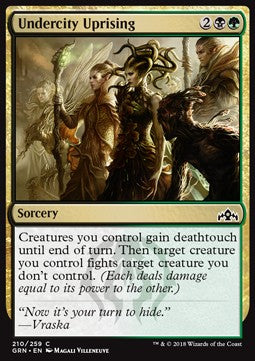 Undercity Uprising⁣ - Guilds of Ravnica⁣ (Common)⁣ [210]