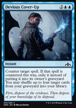 Devious Cover-Up⁣ - Guilds of Ravnica⁣ (Common)⁣ [35]