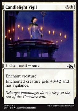 Candlelight Vigil⁣ - Guilds of Ravnica⁣ (Common)⁣ [3]