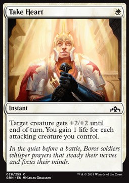 Take Heart⁣ - Guilds of Ravnica⁣ (Common)⁣ [28]