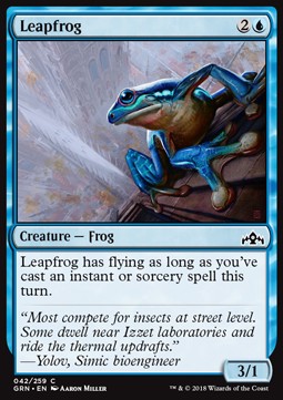 Leapfrog⁣ - Guilds of Ravnica⁣ (Common)⁣ [42]