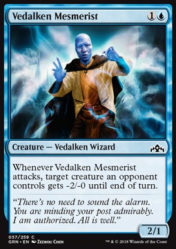 Vedalken Mesmerist⁣ - Guilds of Ravnica⁣ (Common)⁣ [57]