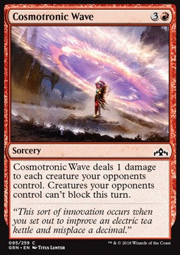 Cosmotronic Wave⁣ - Guilds of Ravnica⁣ (Common)⁣ [95]