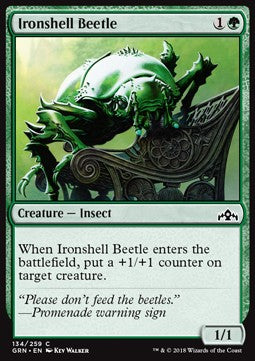 Ironshell Beetle⁣ - Guilds of Ravnica⁣ (Common)⁣ [134]