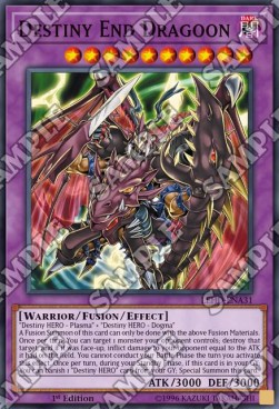 Destiny End Dragoon⁣ - Legendary Hero Decks⁣ (Common)⁣ [A31]