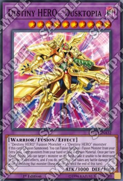 Destiny HERO - Dusktopia⁣ - Legendary Hero Decks⁣ (Common)⁣ [A32]