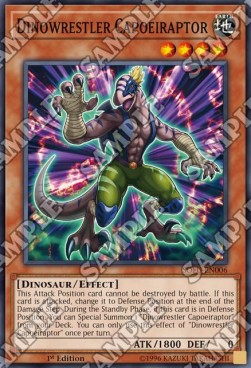 Dinowrestler Capoeiraptor⁣ - Soul Fusion⁣ (Common)⁣ [006]