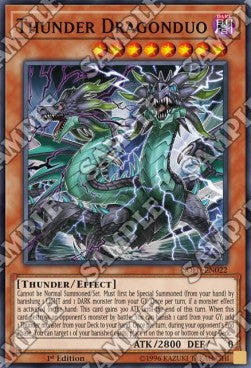 Thunder Dragonduo⁣ - Soul Fusion⁣ (Super Rare)⁣ [022]