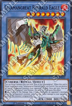 Salamangreat Emerald Eagle⁣ - Soul Fusion⁣ (Common)⁣ [033]