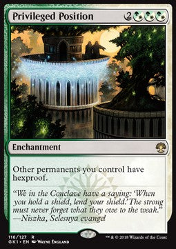 Privileged Position⁣ - Guilds of Ravnica: Guild Kits⁣ (Rare)⁣ [116]