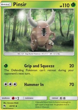Pinsir⁣ - Lost Thunder⁣ (Uncommon)⁣ [4]