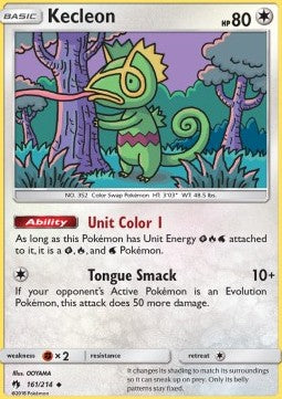 Kecleon⁣ - Lost Thunder⁣ (Uncommon)⁣ [161]