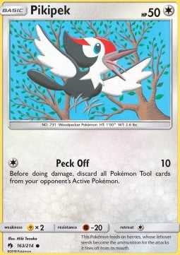 Pikipek⁣ - Lost Thunder⁣ (Common)⁣ [163]