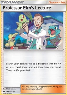 Professor Elm's Lecture⁣ - Lost Thunder⁣ (Uncommon)⁣ [188]