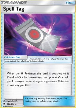 Spell Tag⁣ - Lost Thunder⁣ (Uncommon)⁣ [190]