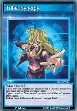 Tribal Synergy (Skill) - Speed Duel Starter Decks: Duelists of Tomorrow (Common) [SS02-CS3]