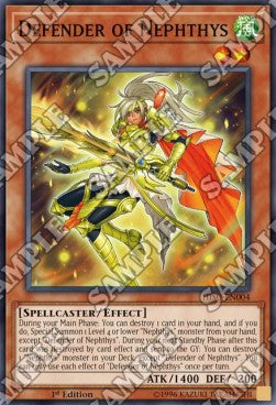 Defender of Nephthys - Hidden Summoners (Super Rare) [HISU-004]
