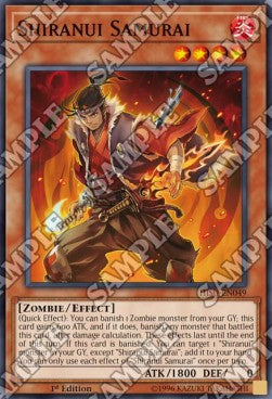 Shiranui Samurai⁣ - Hidden Summoners⁣ (Super Rare)⁣ [049]